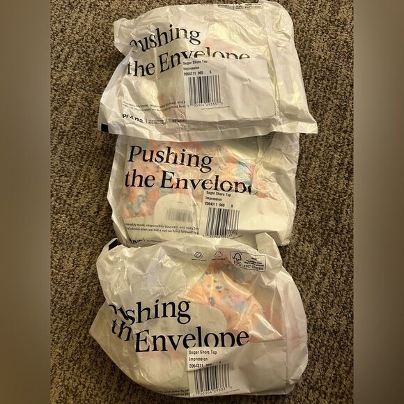 NWT Prana Sugar Shore Floral Bikini Top - Impression Size S - Picture 3 of 4